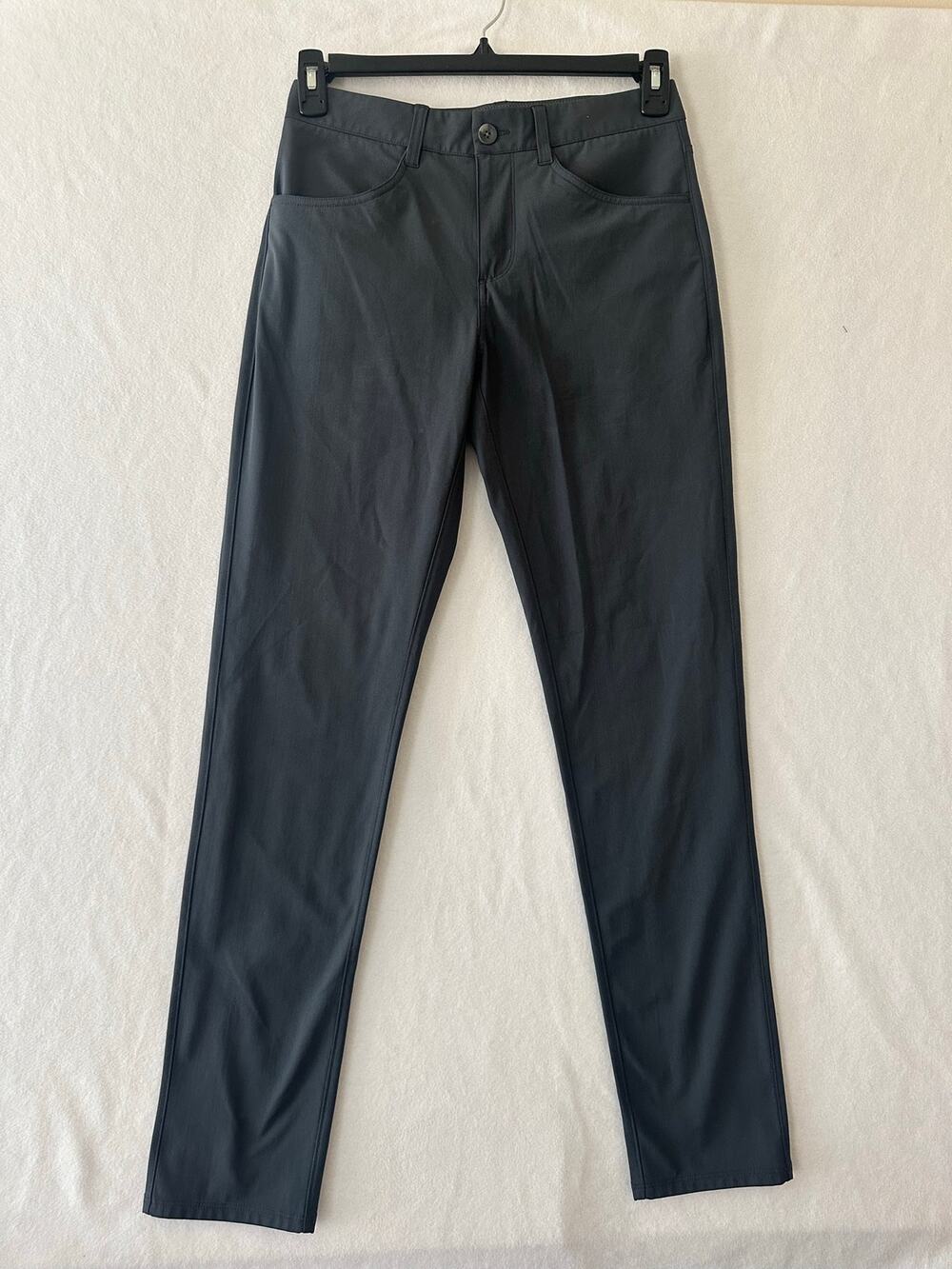 Vuori Meta Pants 28 Men's Gray Athletic Slim Fit